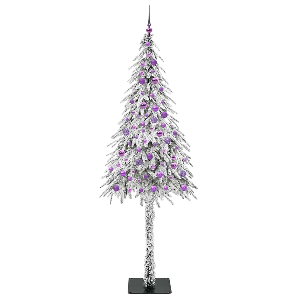Karácsonyfa 300 LED-del állvánnyal Fehér 210 cm PE és Acél