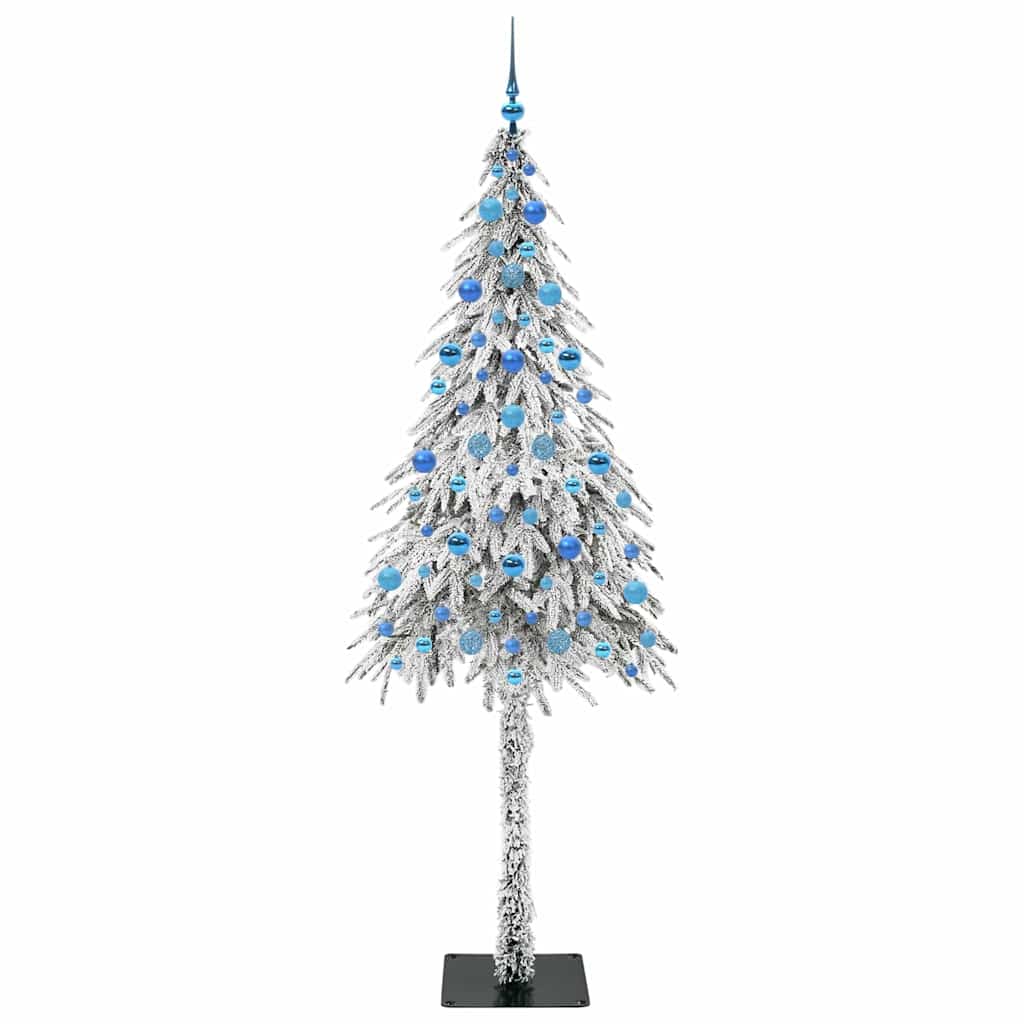 Karácsonyfa 300 LED-del állvánnyal Fehér 210 cm PE és Acél