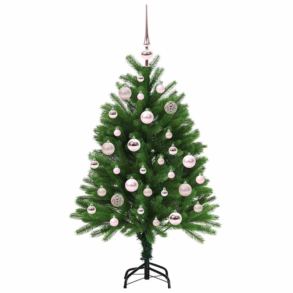 Karácsonyfa 150 LED-del állvánnyal Zöld 120 cm PE