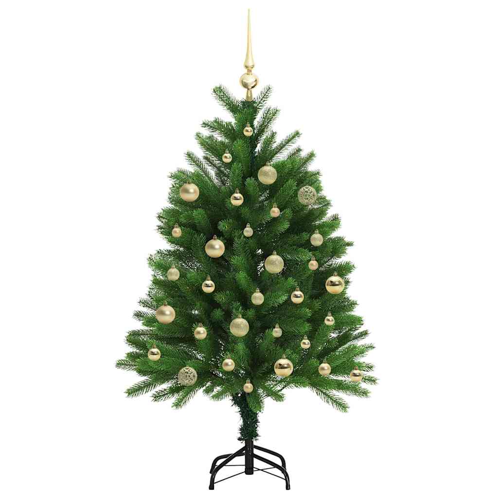 Karácsonyfa 150 LED-del állvánnyal Zöld 120 cm PE