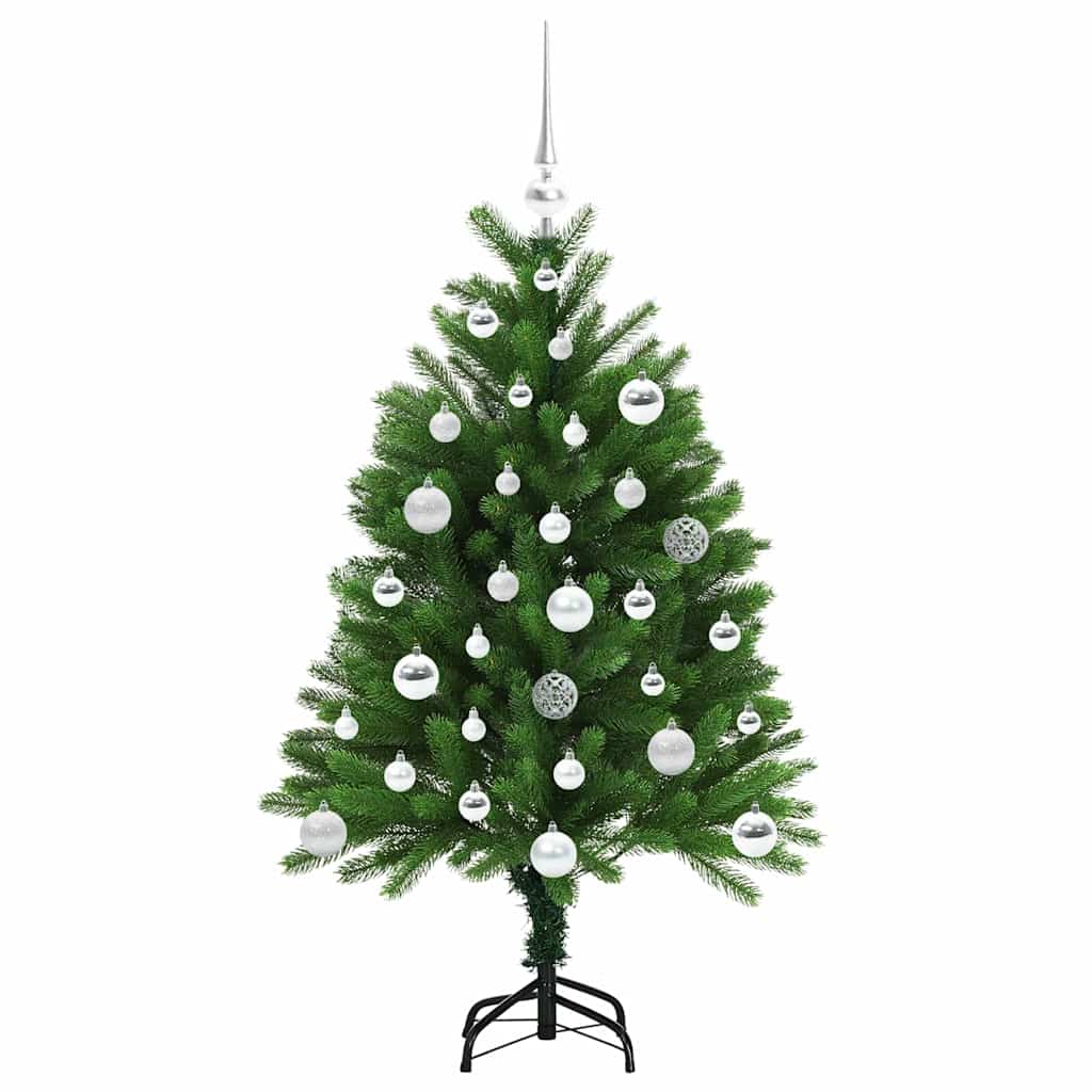 Karácsonyfa 150 LED-del állvánnyal Zöld 120 cm PE