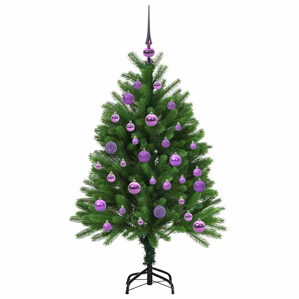 Karácsonyfa 150 LED-del állvánnyal Zöld 120 cm PE
