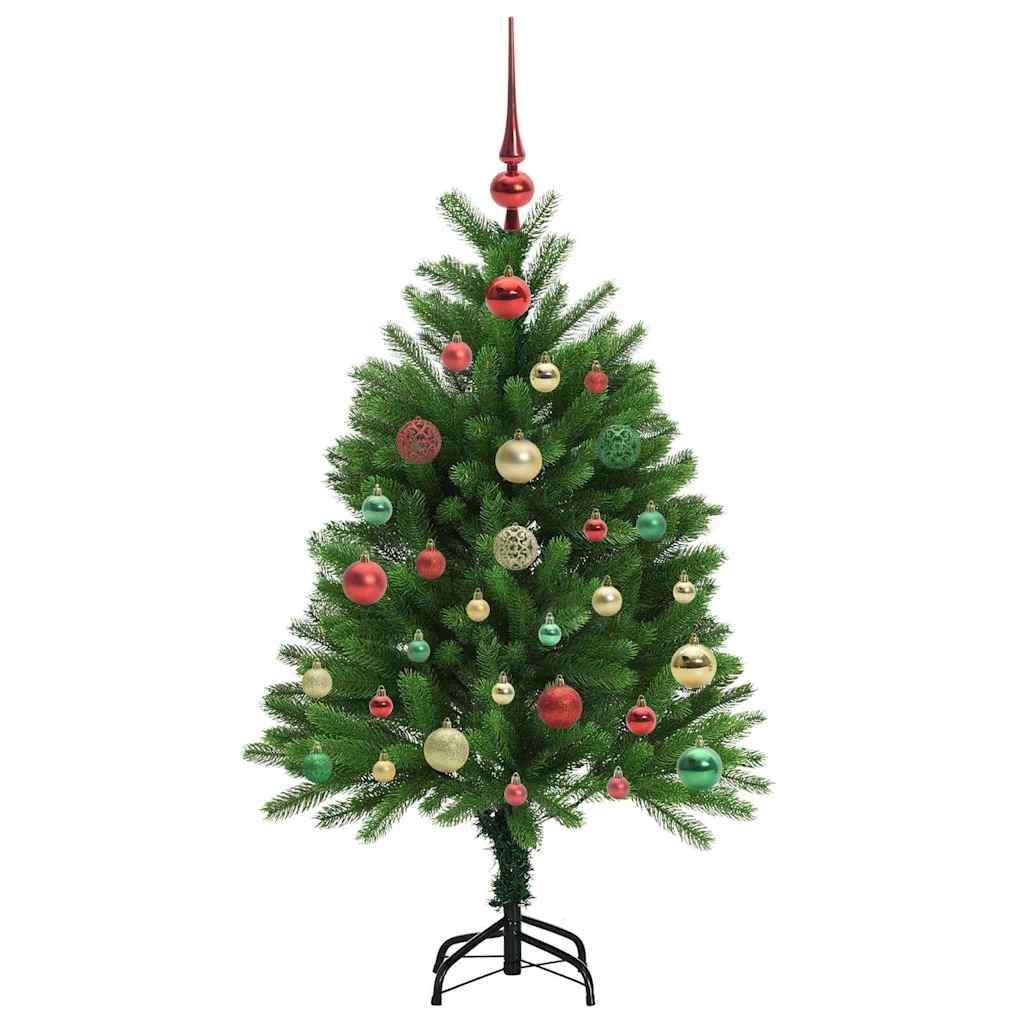 Karácsonyfa 150 LED-del állvánnyal Zöld 120 cm PE