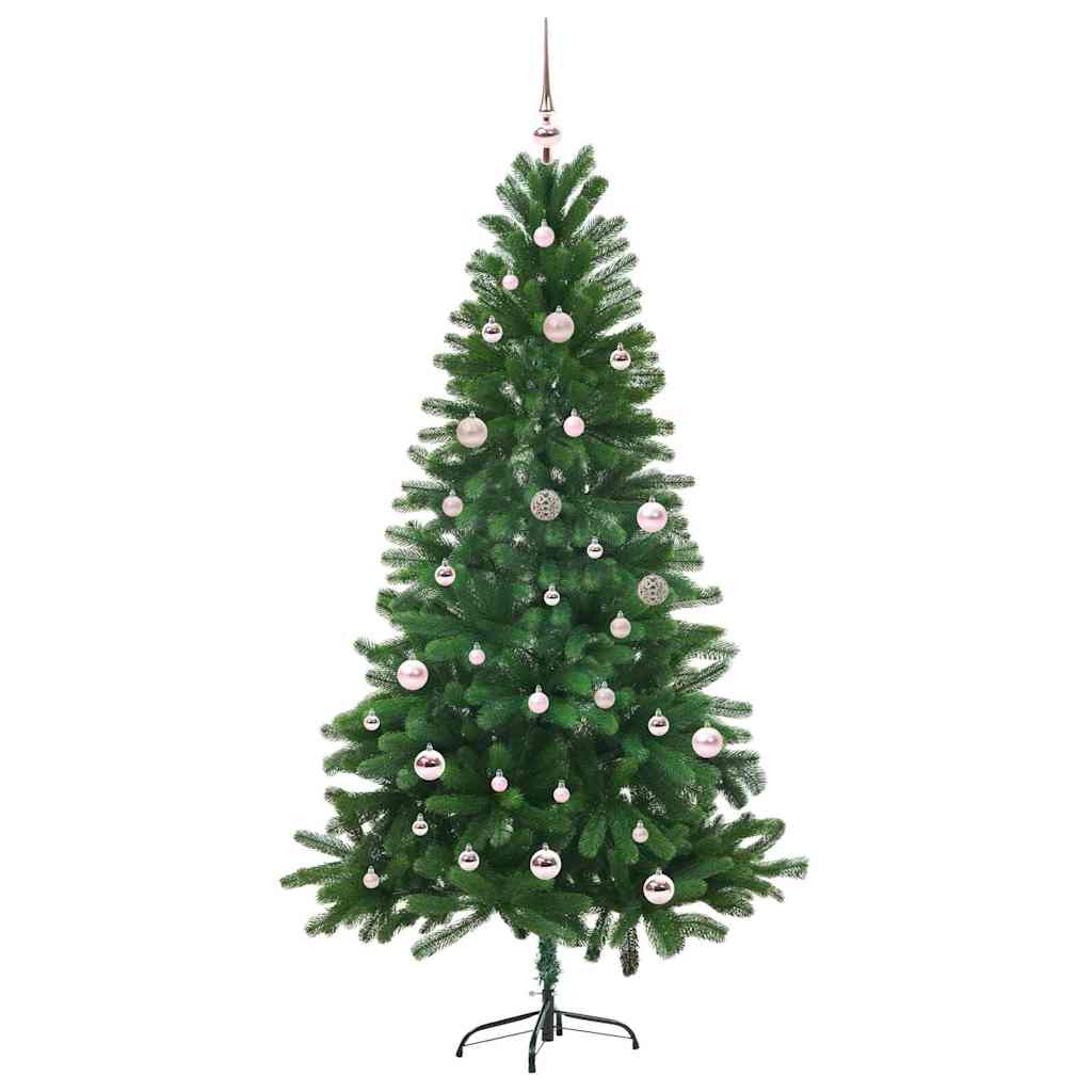Karácsonyfa 150 LED-del állvánnyal Zöld 150 cm PE
