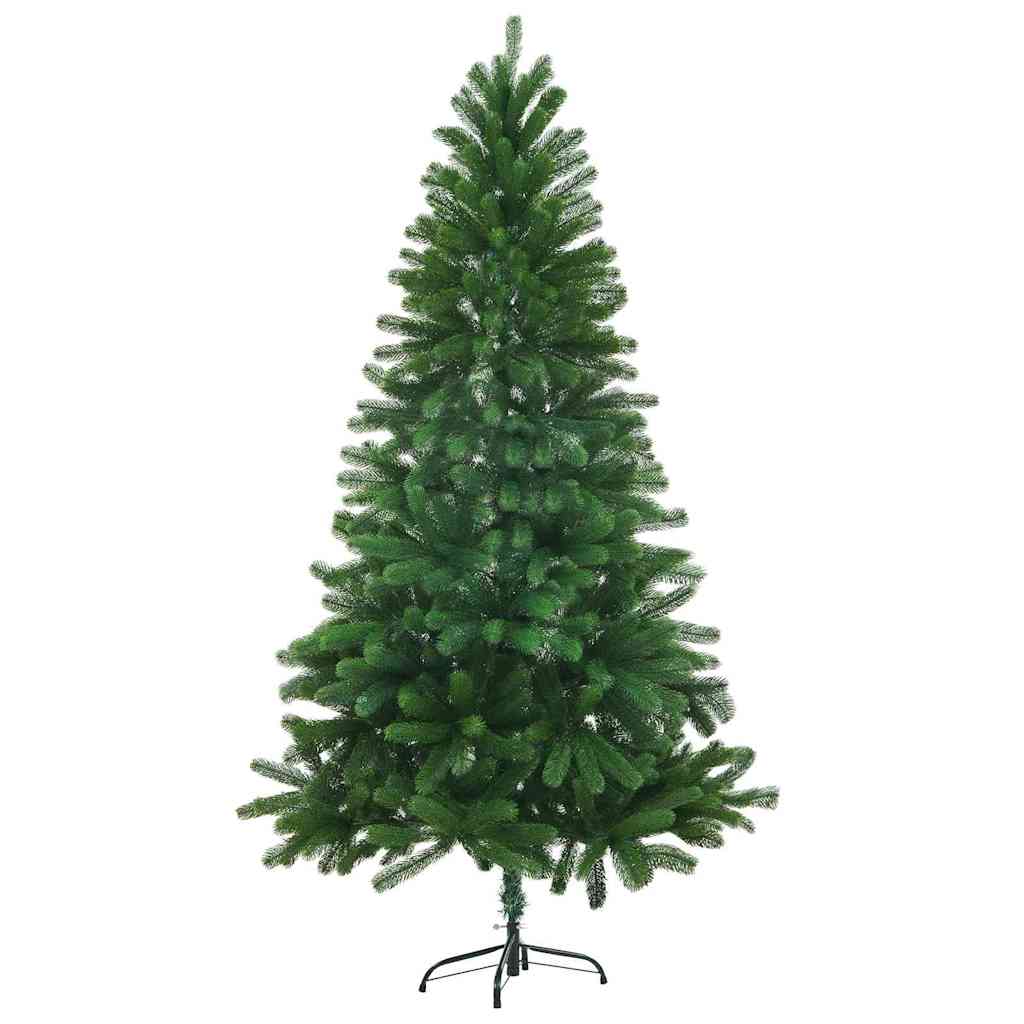 Karácsonyfa 150 LED-del állvánnyal Zöld 150 cm PE