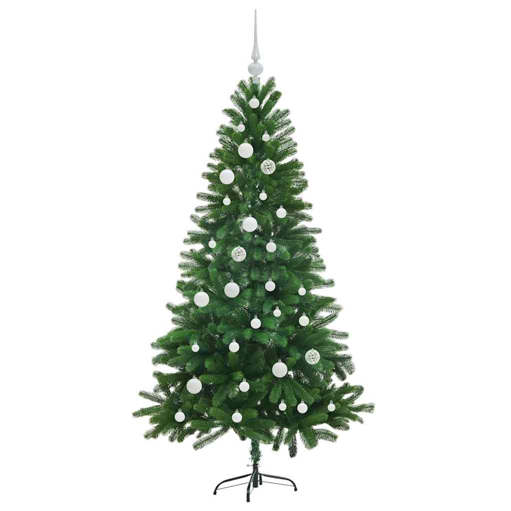 Karácsonyfa 150 LED-del állvánnyal Zöld 150 cm PE