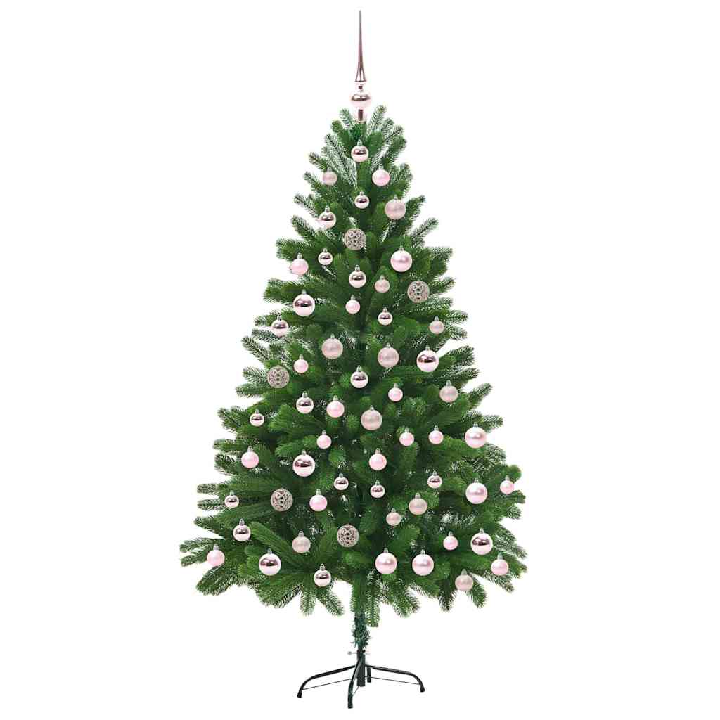 Karácsonyfa 300 LED-del állvánnyal Zöld 180 cm PE