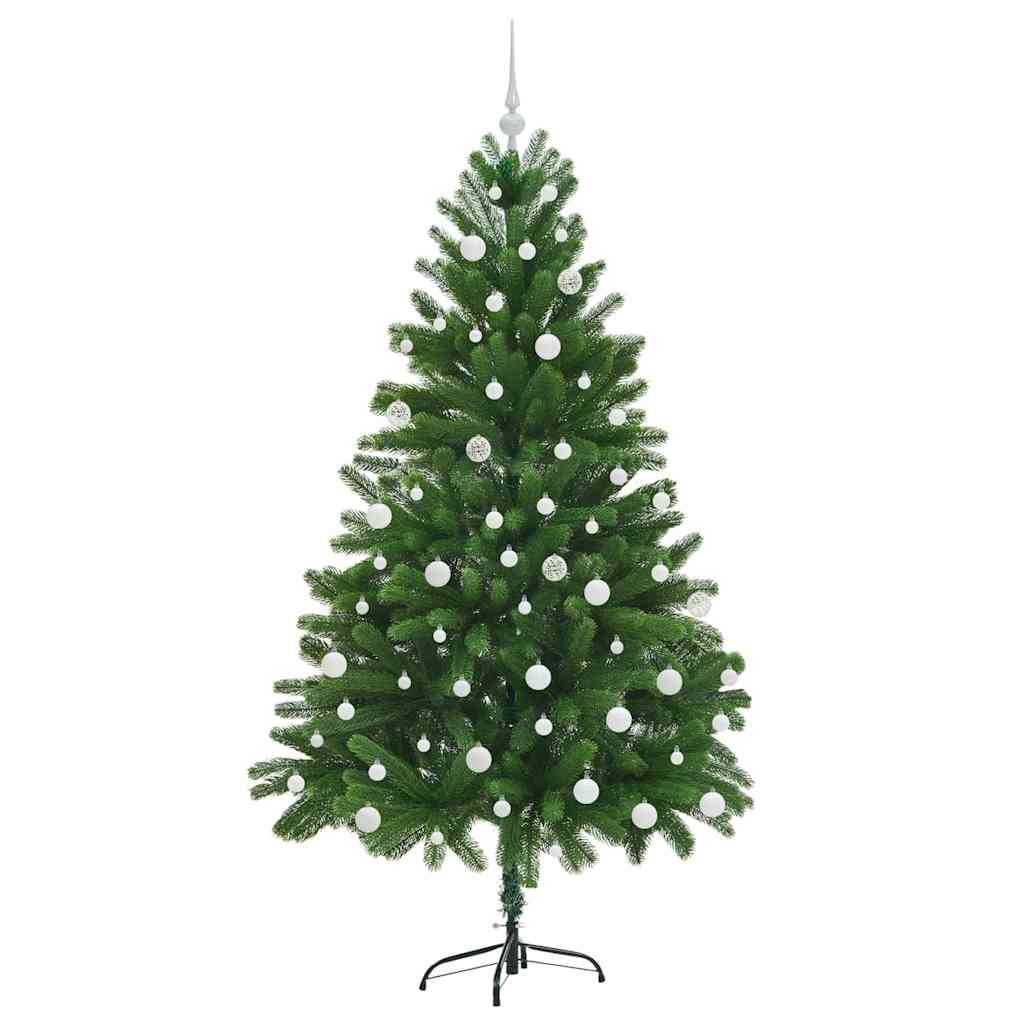 Karácsonyfa 300 LED-del állvánnyal Zöld 180 cm PE