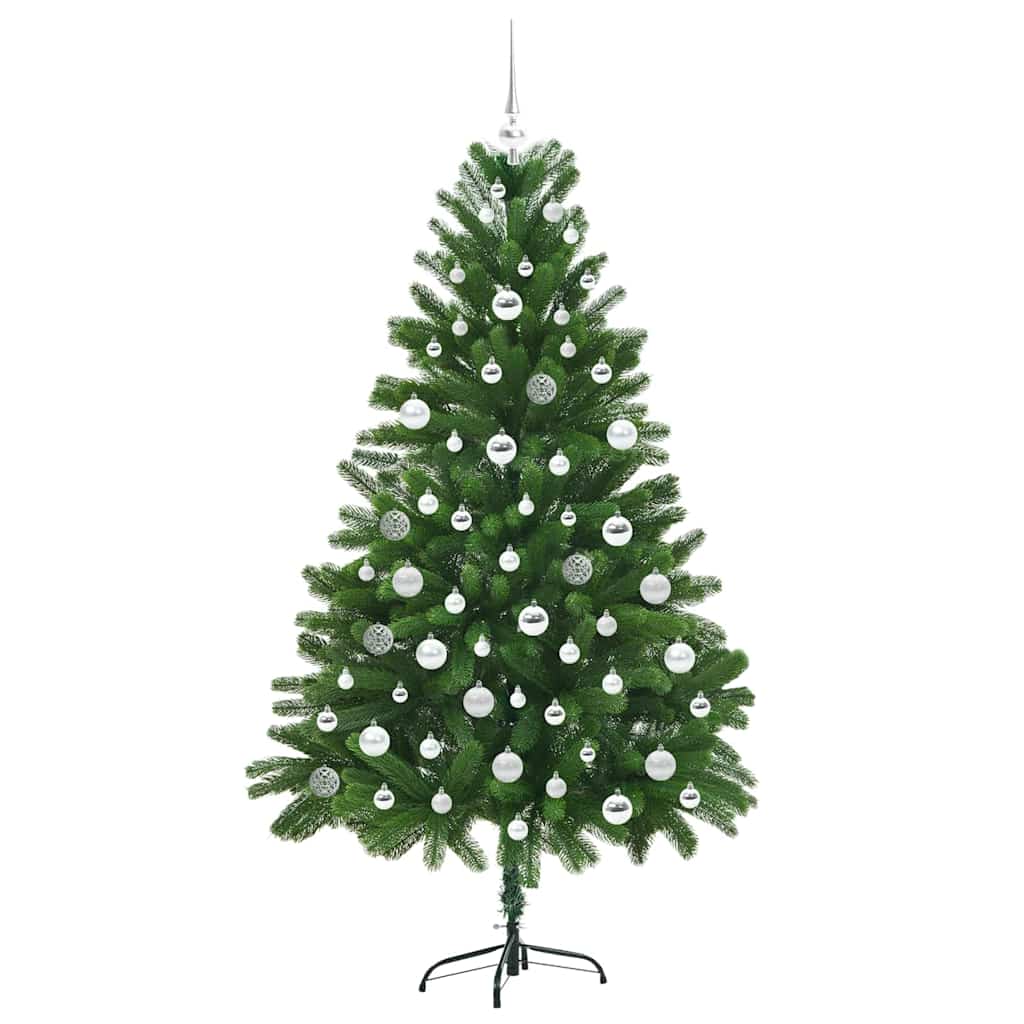 Karácsonyfa 300 LED-del állvánnyal Zöld 180 cm PE