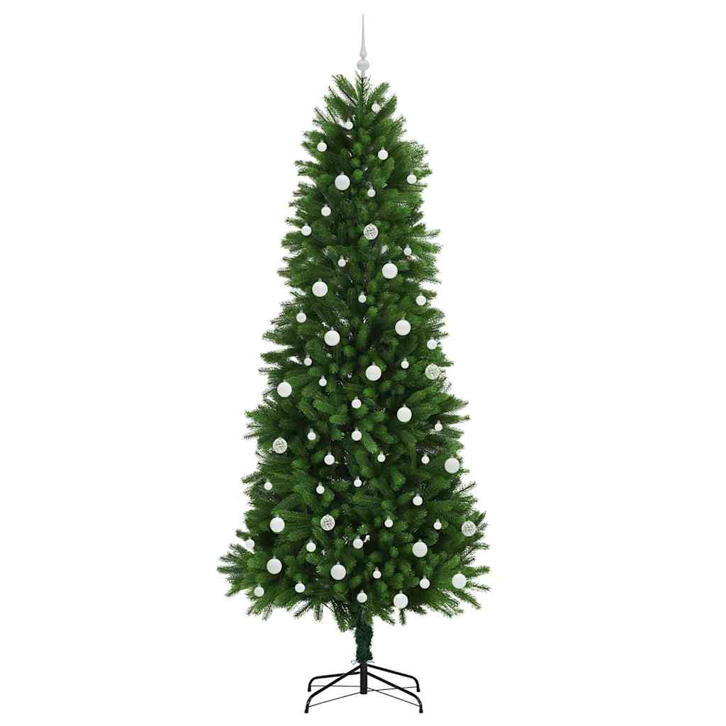 Karácsonyfa 300 LED-del állvánnyal Zöld 240 cm PE