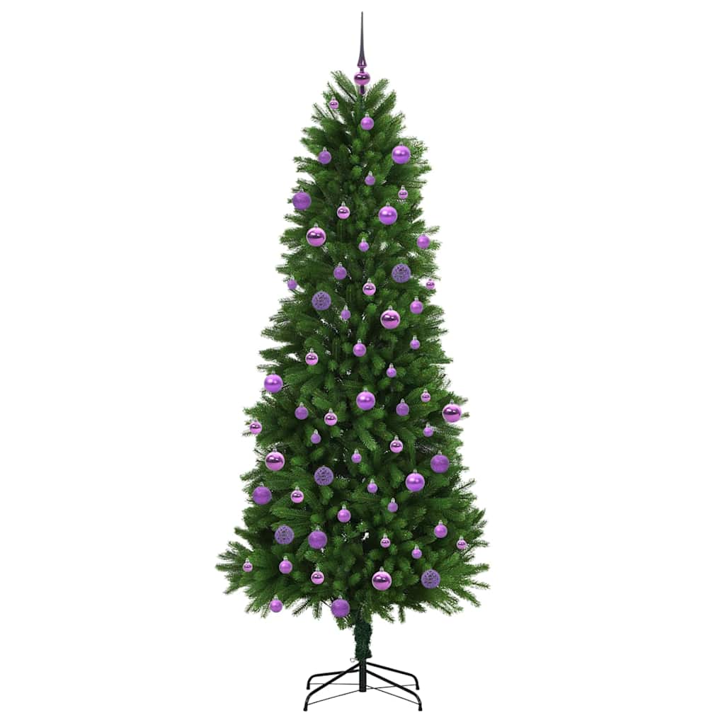 Karácsonyfa 300 LED-del állvánnyal Zöld 240 cm PE