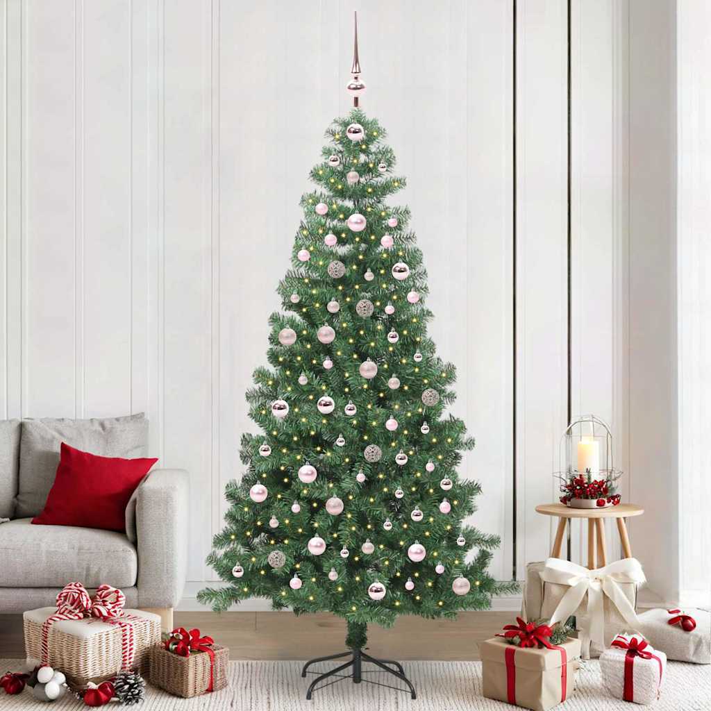 Karácsonyfa Zöld 240 cm PVC