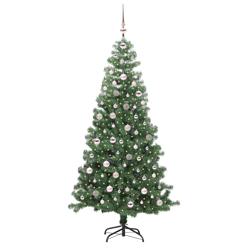 Karácsonyfa Zöld 240 cm PVC