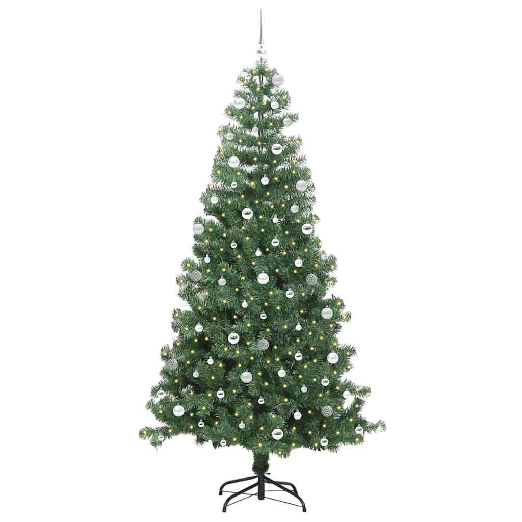Karácsonyfa Zöld 240 cm PVC