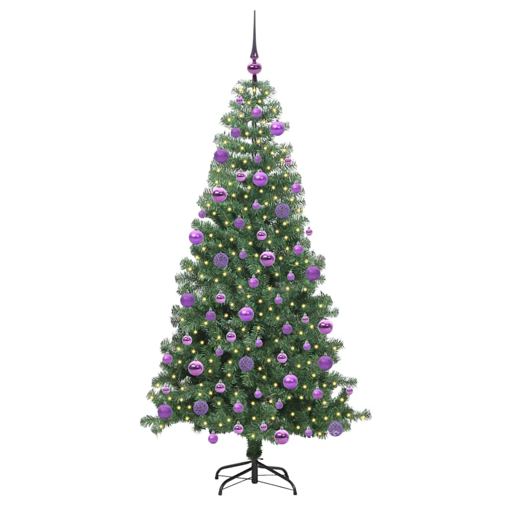 Karácsonyfa Zöld 240 cm PVC