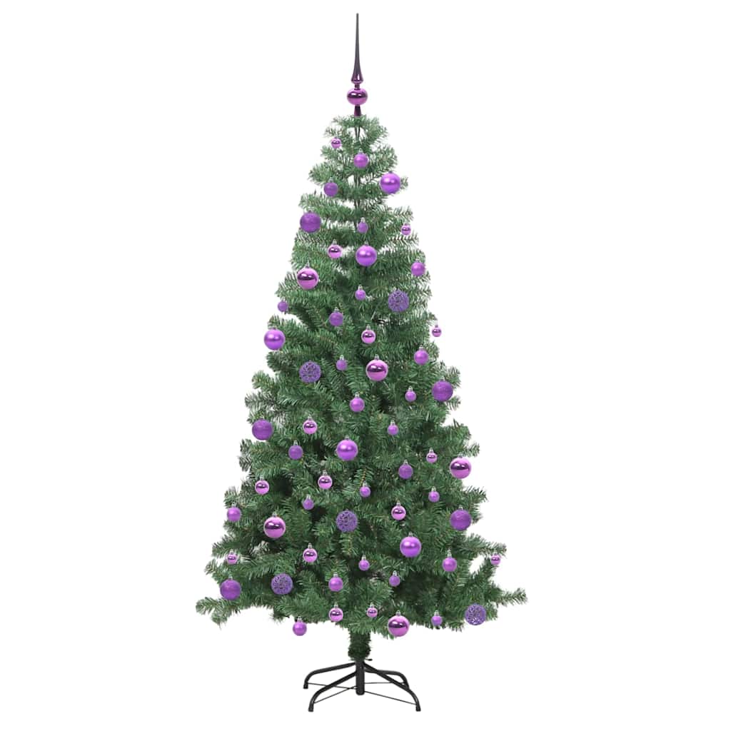 Karácsonyfa Zöld 240 cm PVC