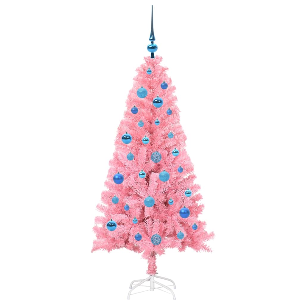 Karácsonyfa Rózsaszín 150 cm PVC