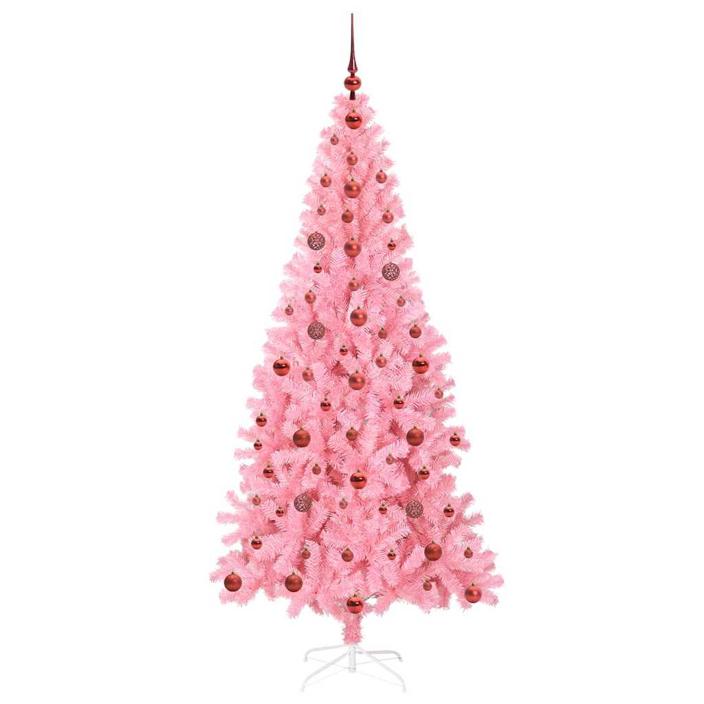 Karácsonyfa Rózsaszín 210 cm PVC