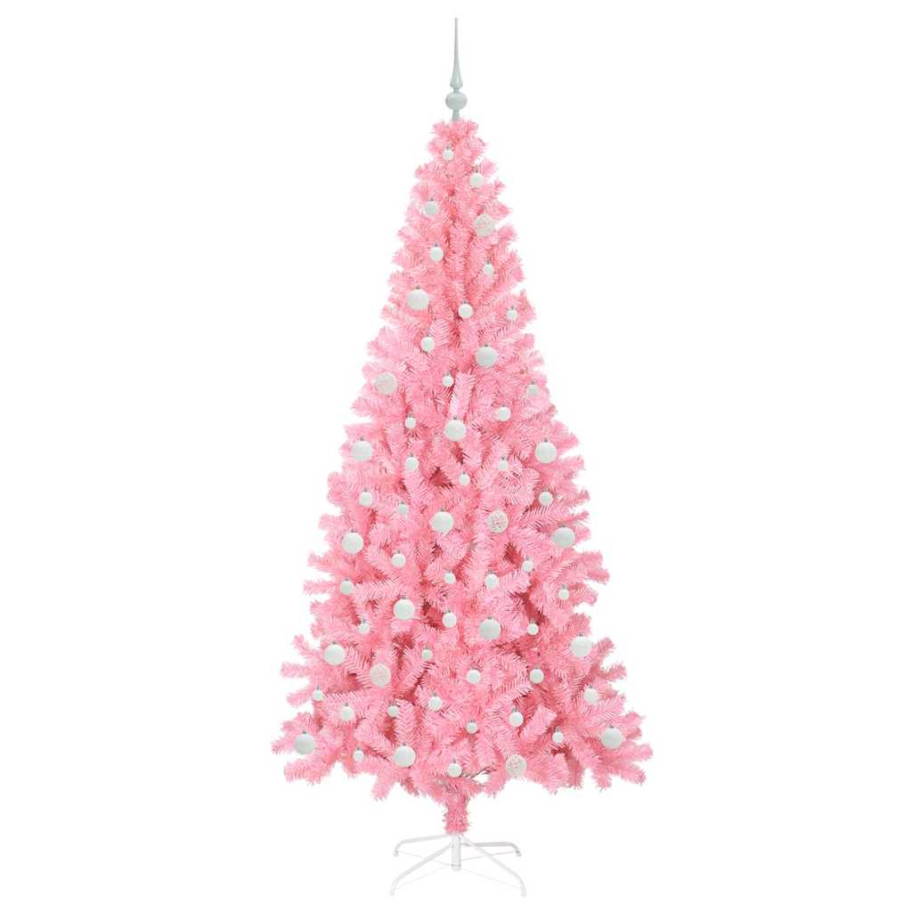 Karácsonyfa Rózsaszín 210 cm PVC