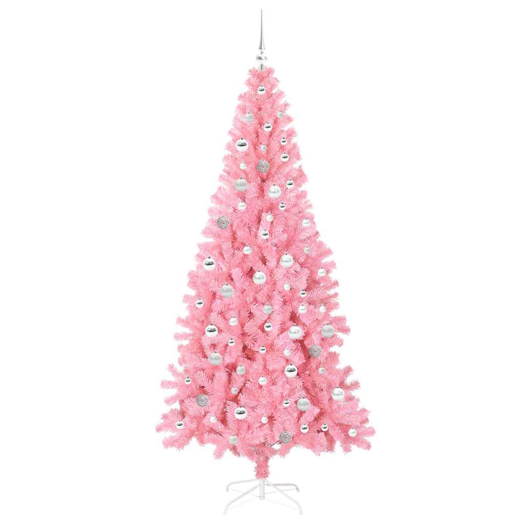 Karácsonyfa Rózsaszín 210 cm PVC
