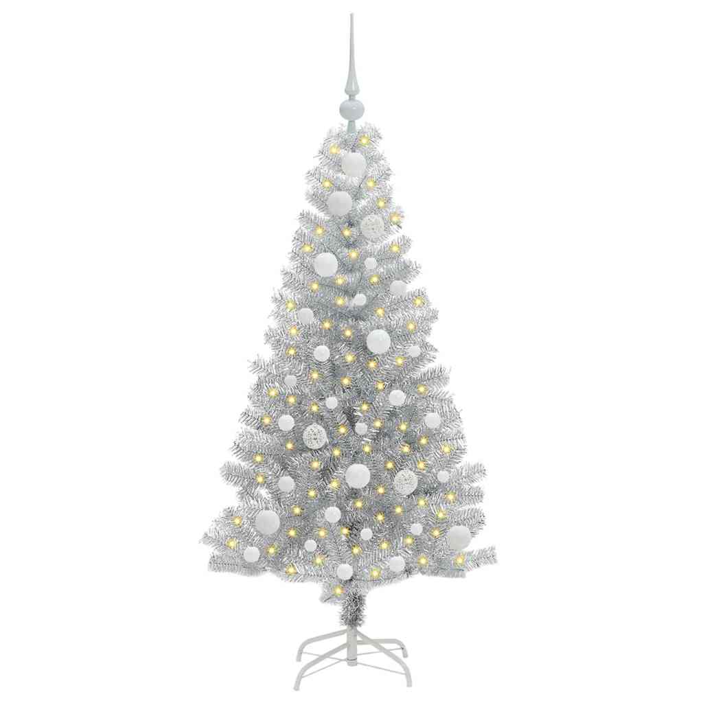 Karácsonyfa Ezüst 120 cm PET