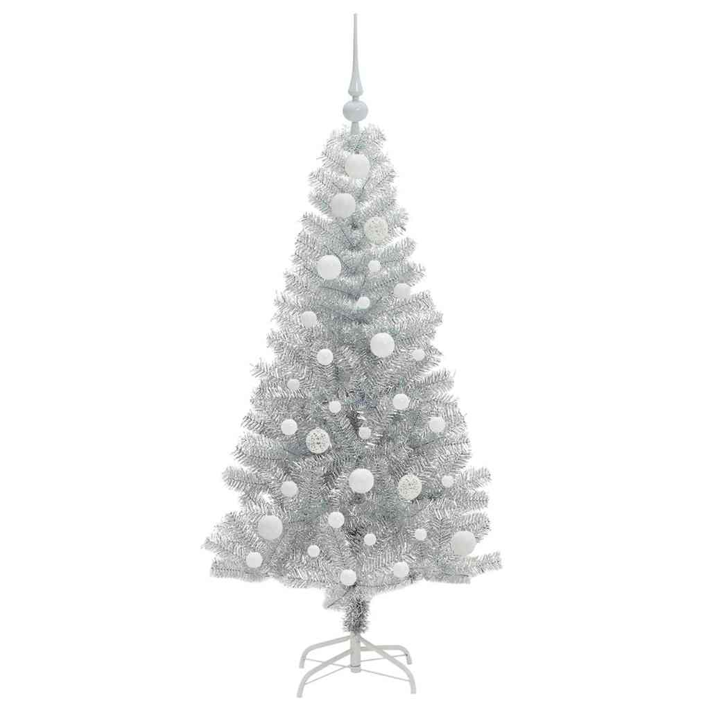 Karácsonyfa Ezüst 120 cm PET