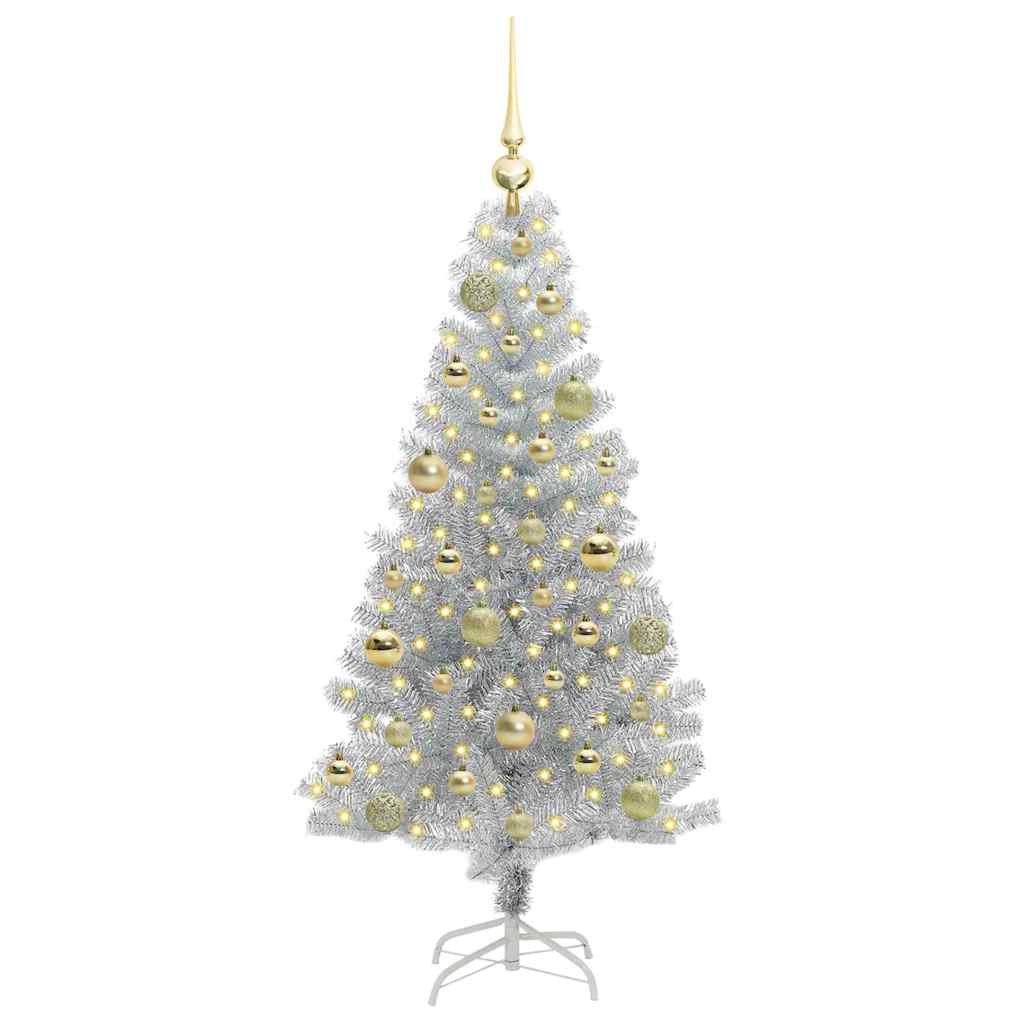 Karácsonyfa Ezüst 120 cm PET