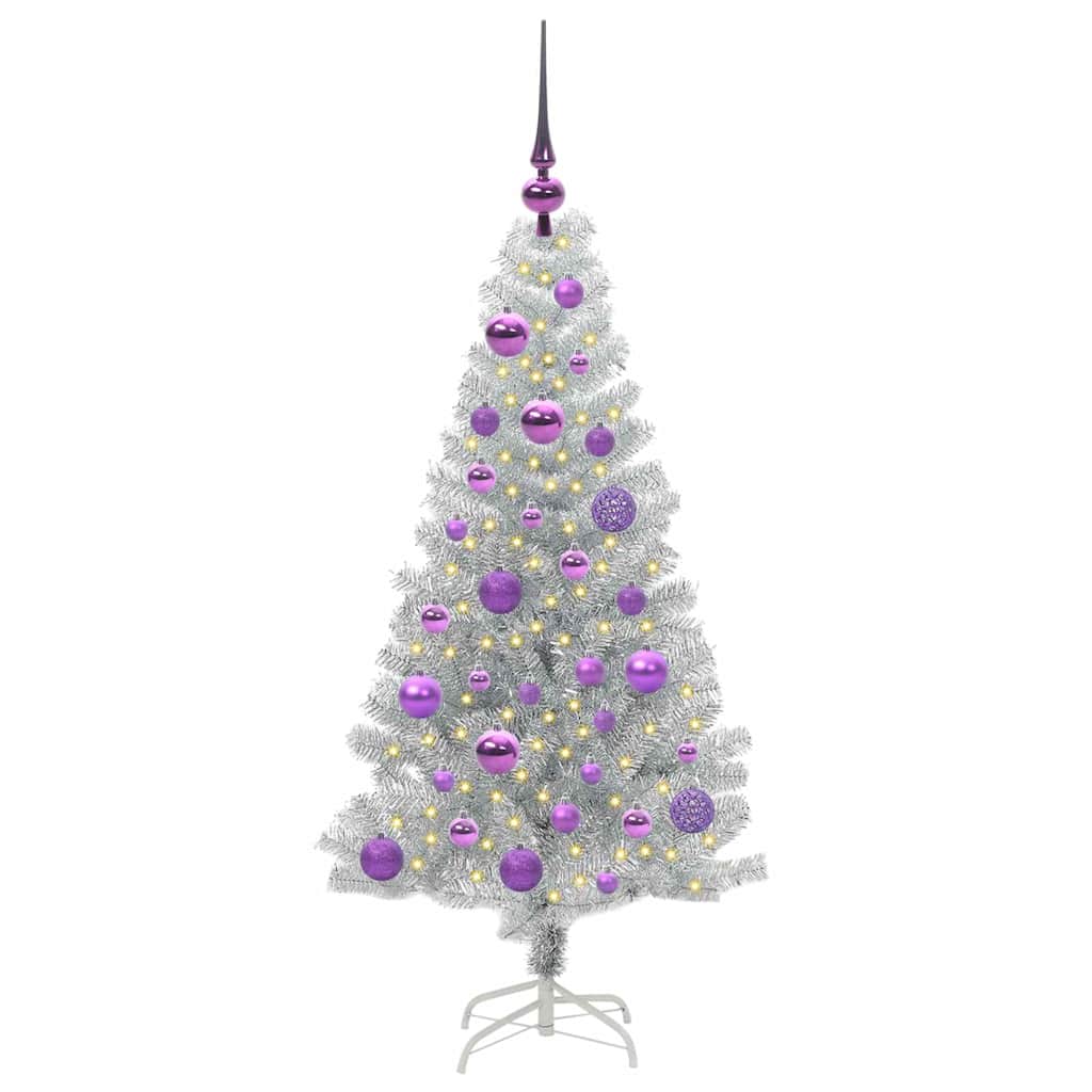 Karácsonyfa Ezüst 120 cm PET
