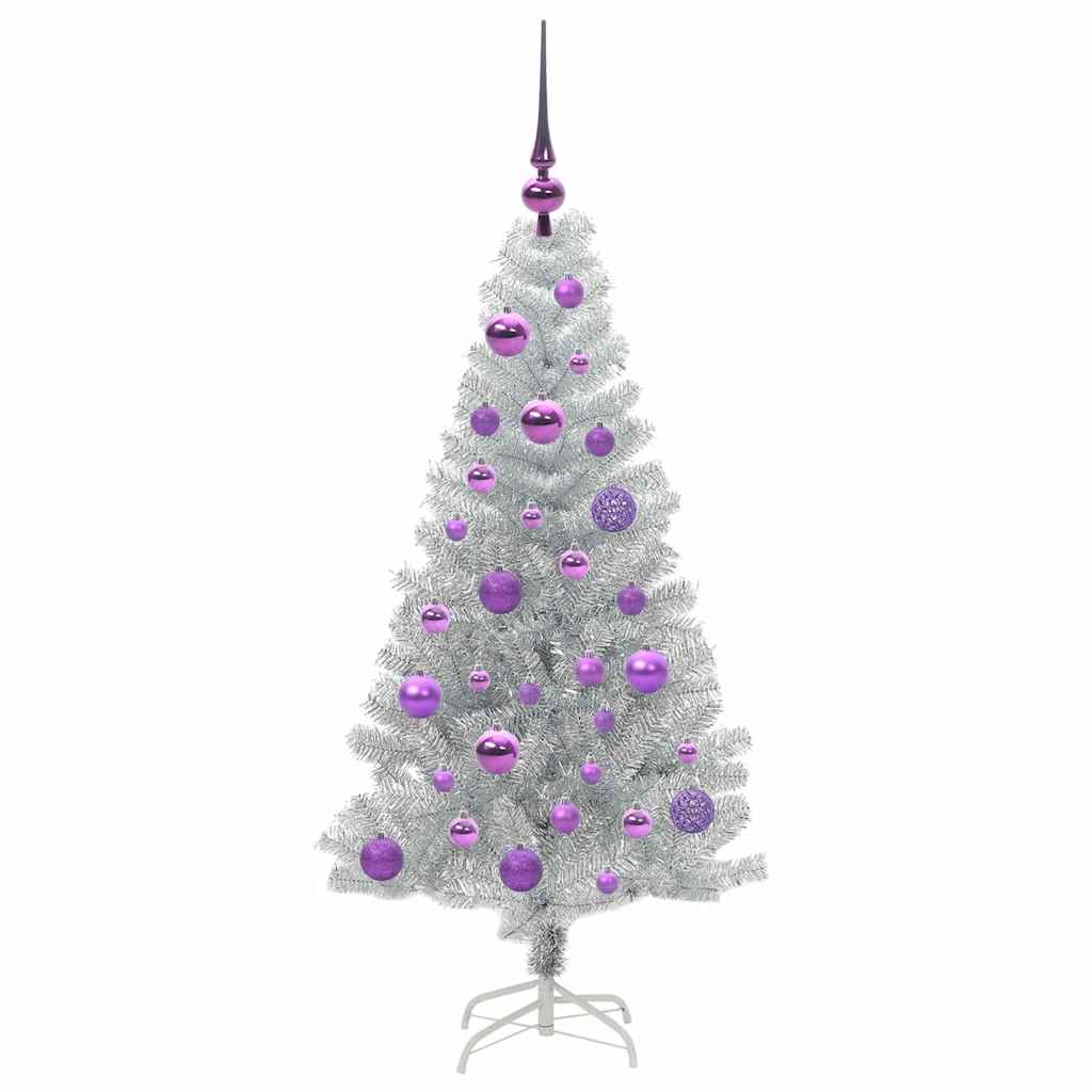 Karácsonyfa Ezüst 120 cm PET