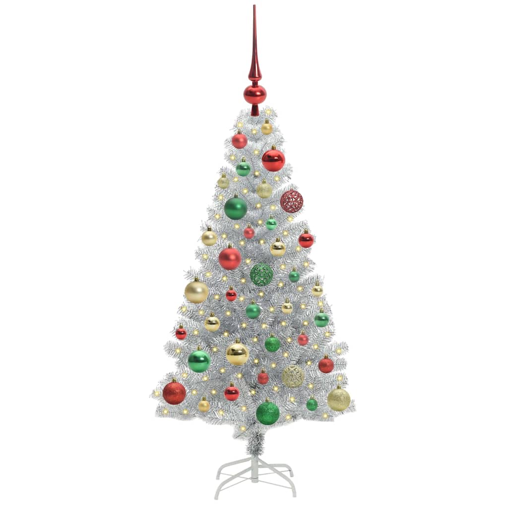 Karácsonyfa Ezüst 120 cm PET