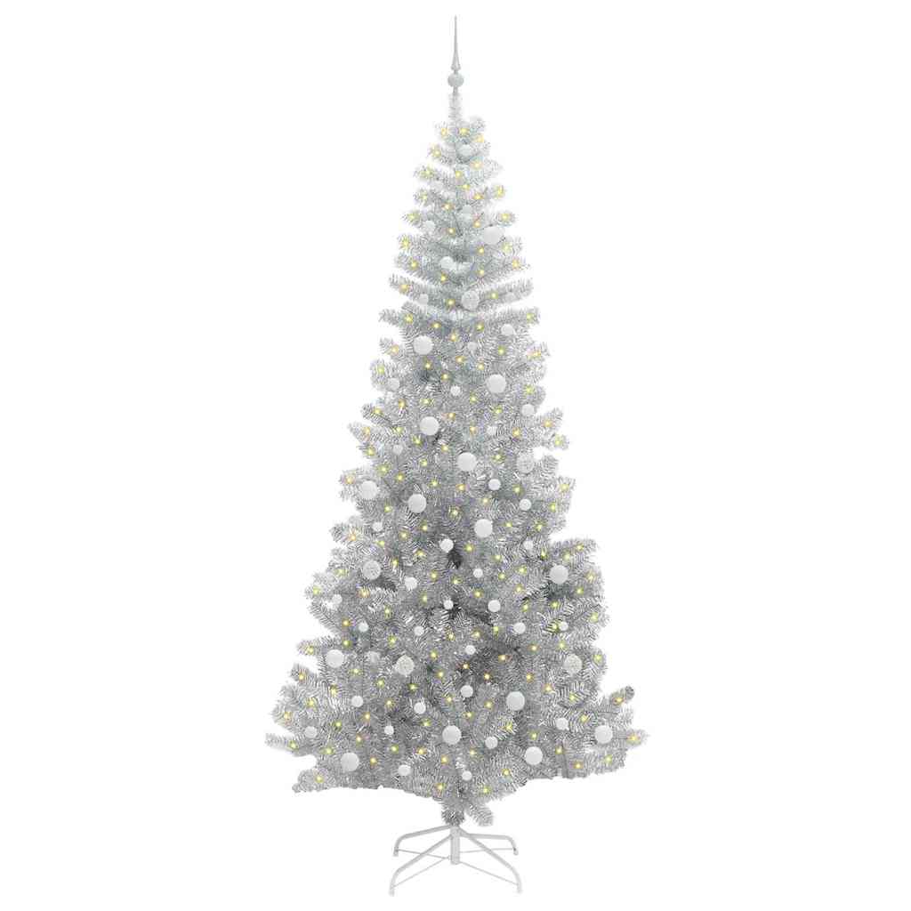 Karácsonyfa Ezüst 240 cm PET