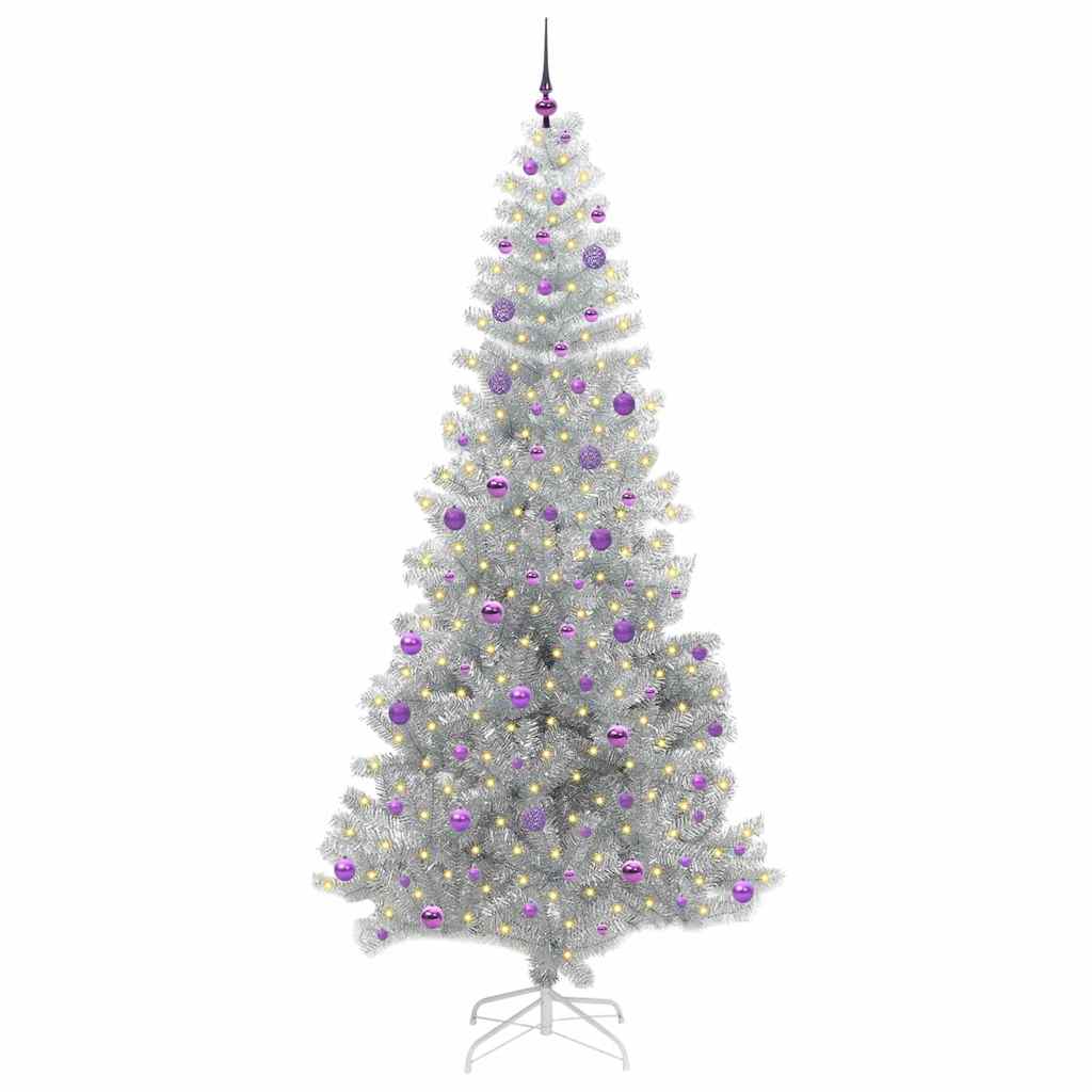 Karácsonyfa Ezüst 240 cm PET