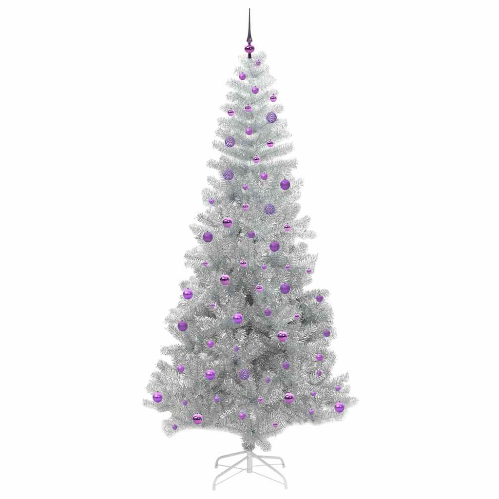 Karácsonyfa Ezüst 240 cm PET