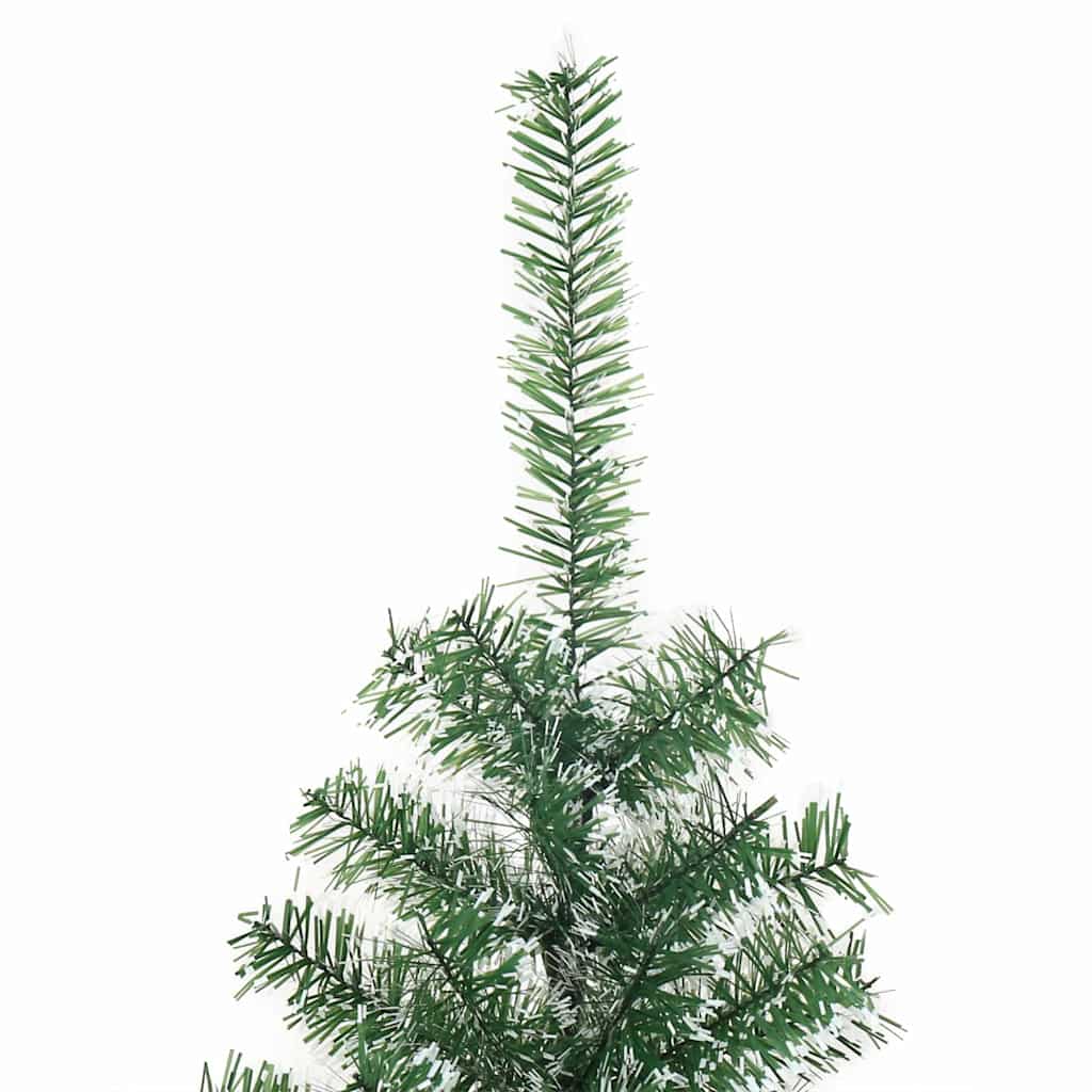 Mű karácsonyi fa hóval borítva LED fényekkel 300 LED-del 240 cm