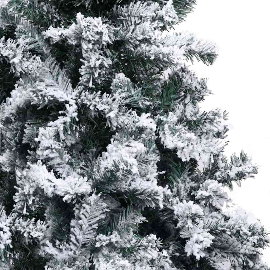 Mű karácsonyfa 300 LED-del Fehér 180 cm PVC és Acél és Műanyag