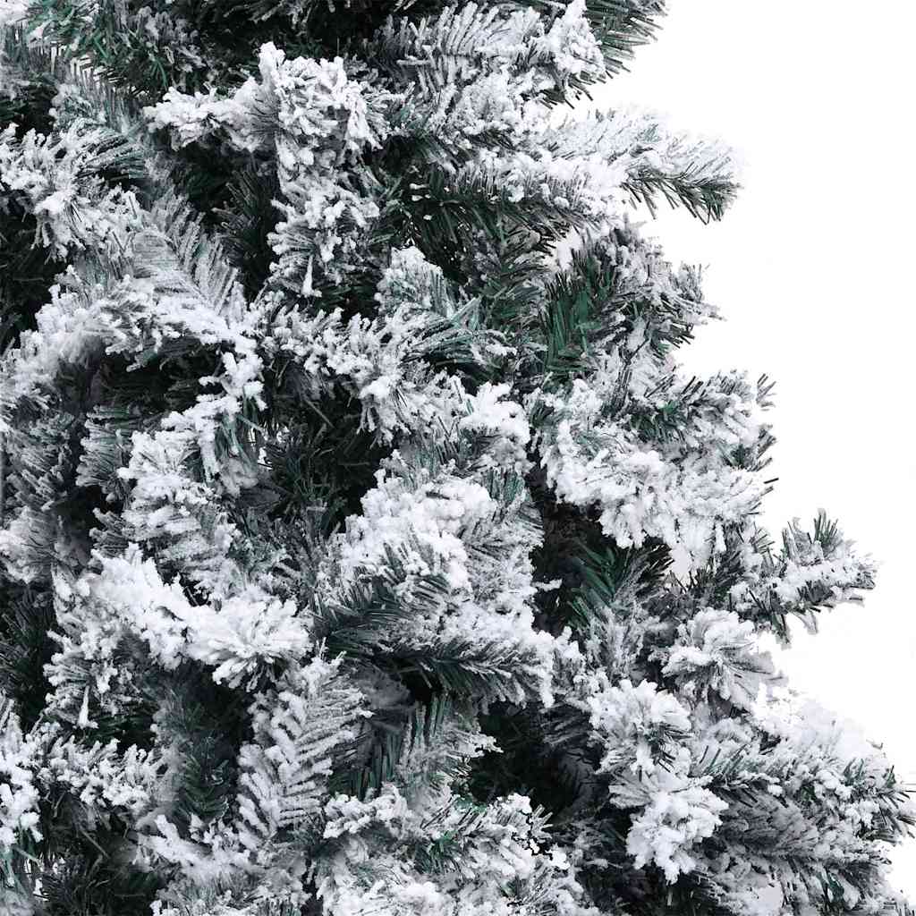 Mű karácsonyfa 300 LED-del Fehér 180 cm PVC és Acél és Műanyag