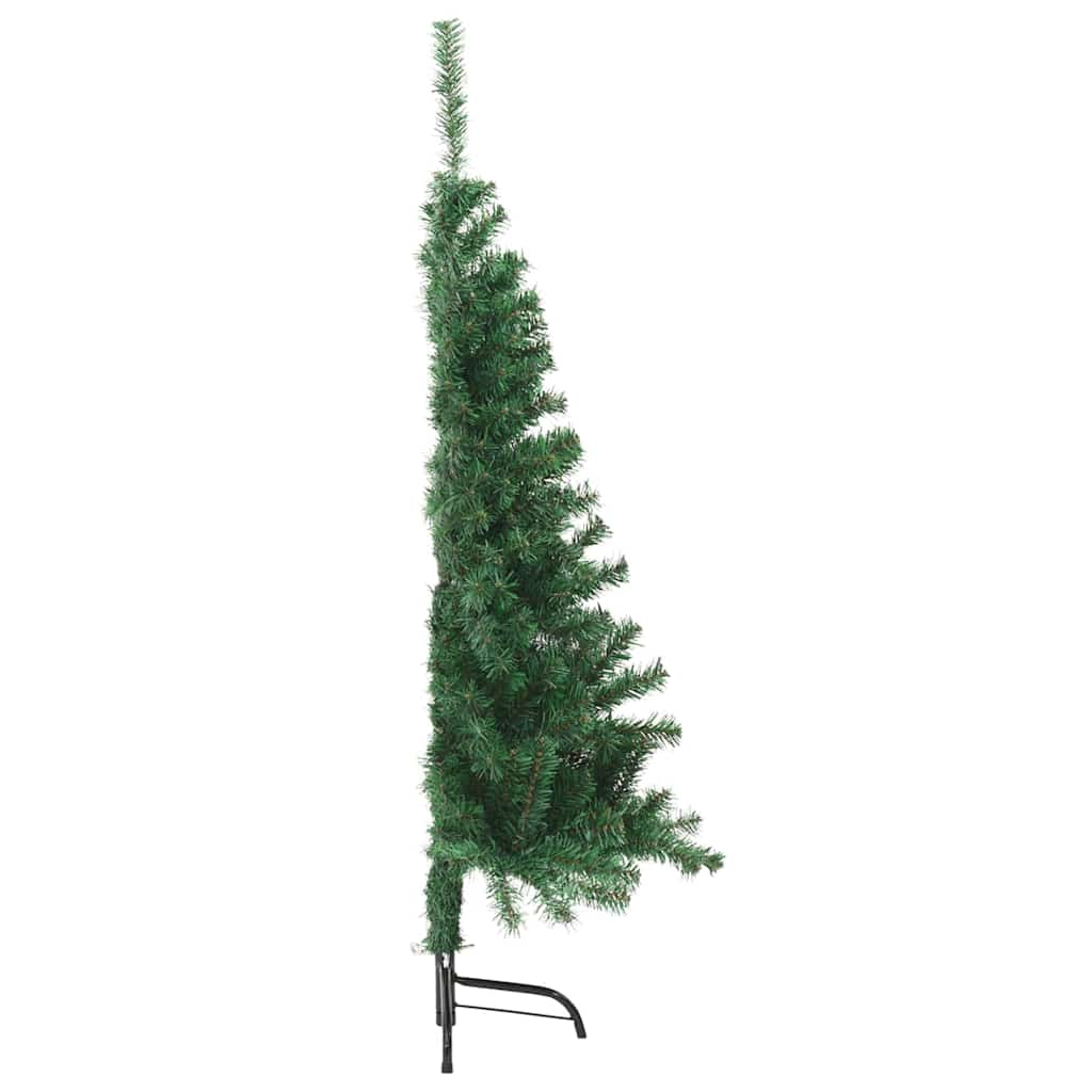 Mesterséges, előre világított karácsonyi fa Zöld 150 cm PVC