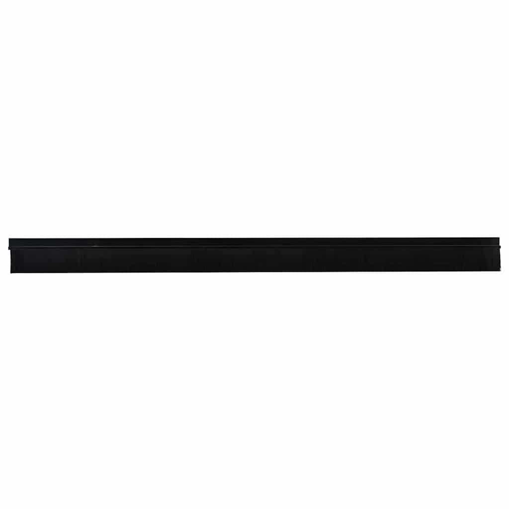 Öntapadó ajtó kefe tömítések 6 pcs Fekete 100 cm