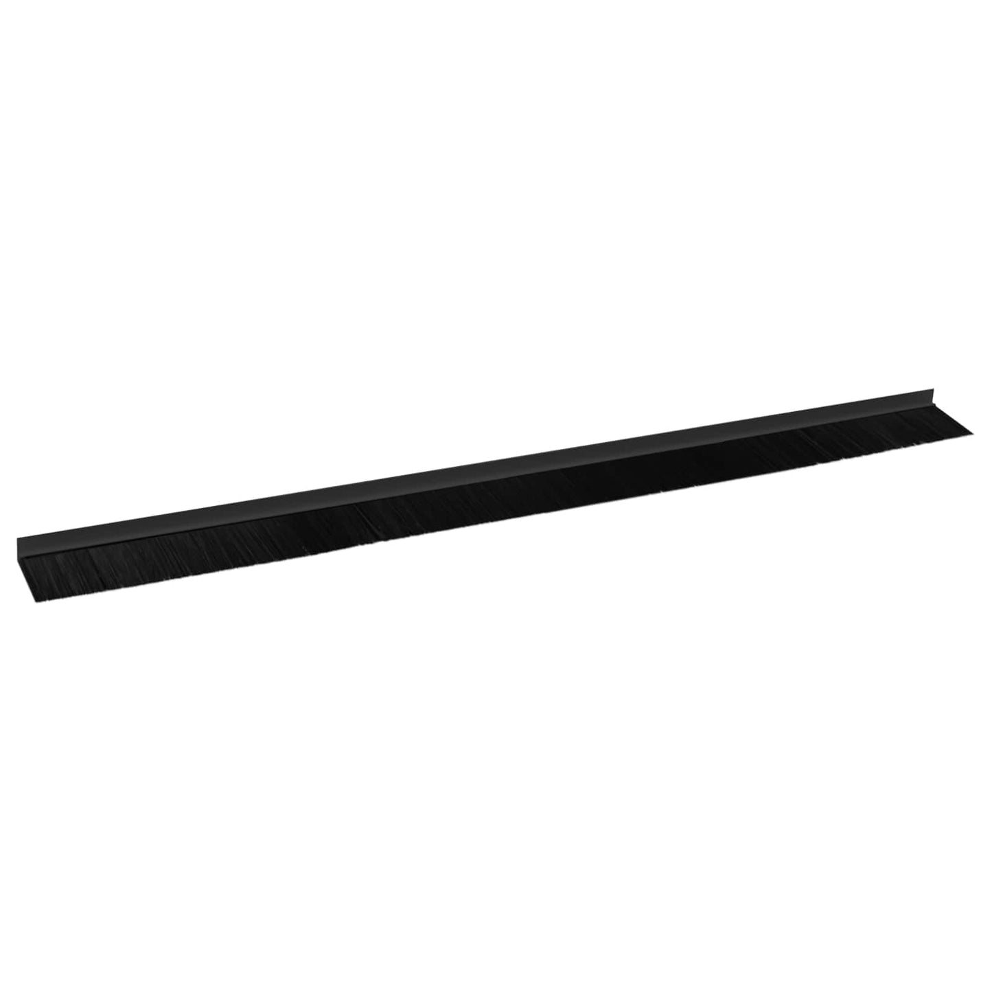 Öntapadó ajtó kefe tömítések 2 pcs Fekete 100 cm