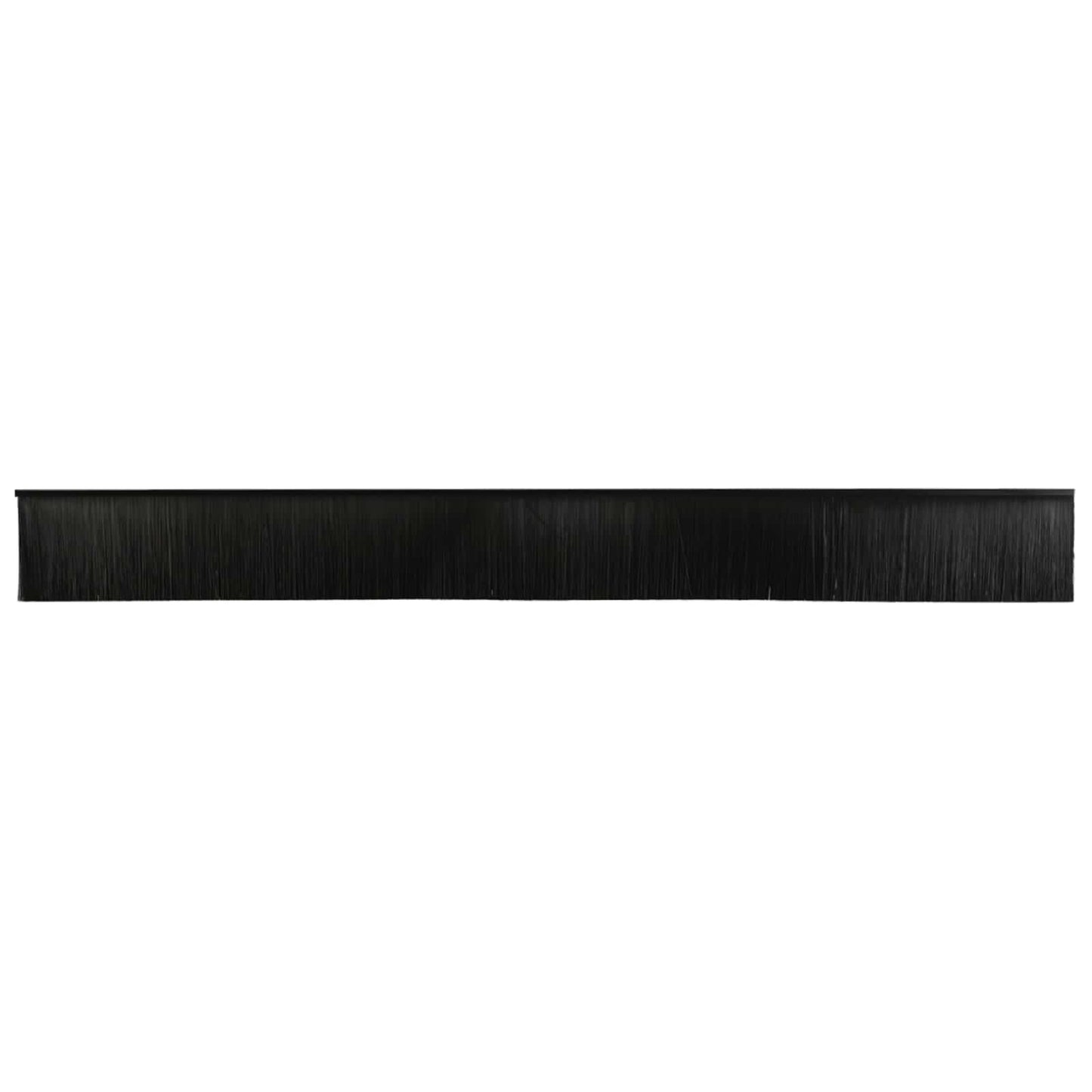 Öntapadó ajtó kefe tömítések 6 pcs Fekete 100 cm