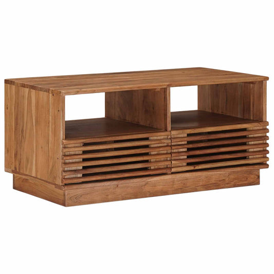 Kézzel Készült Kávéasztal Teak barna 85 x 45,5 x 40 cm