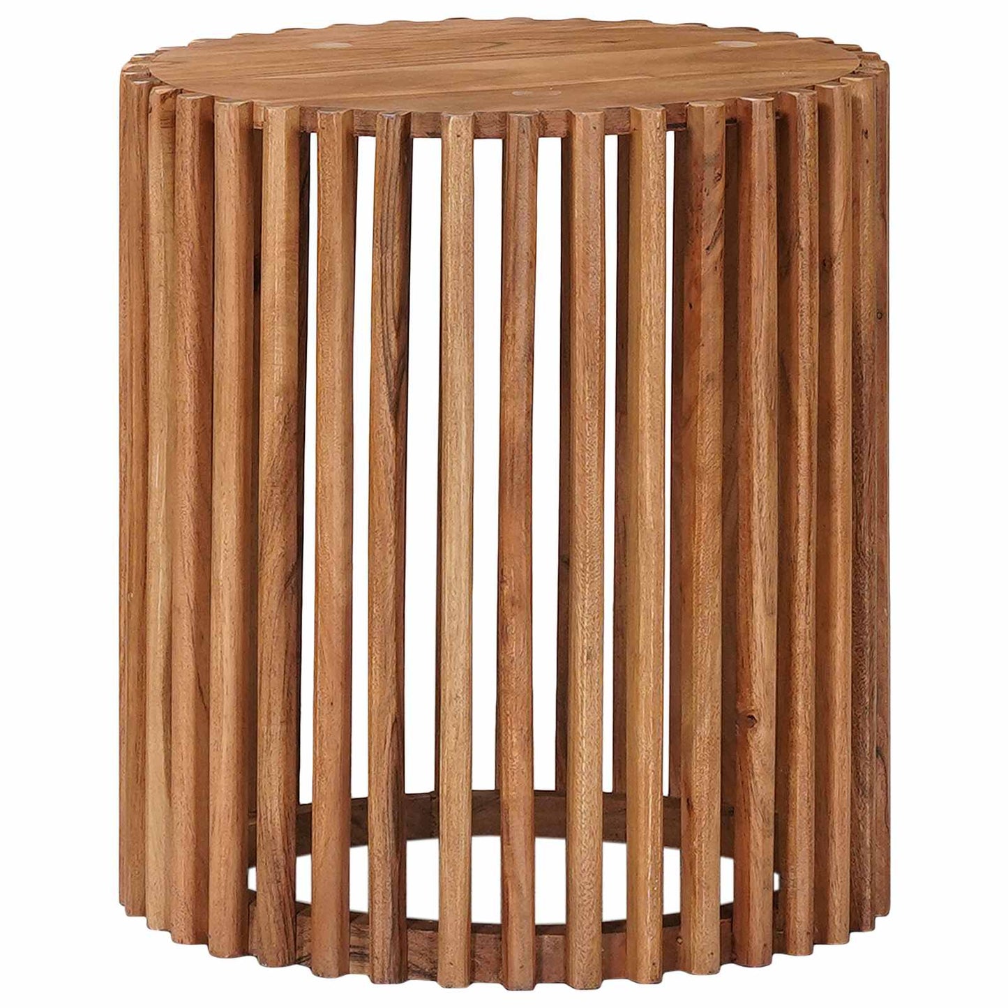 Kézműves Oldaltámasz Készlet 2 pcs Tökéletes Tömör Teak Barna