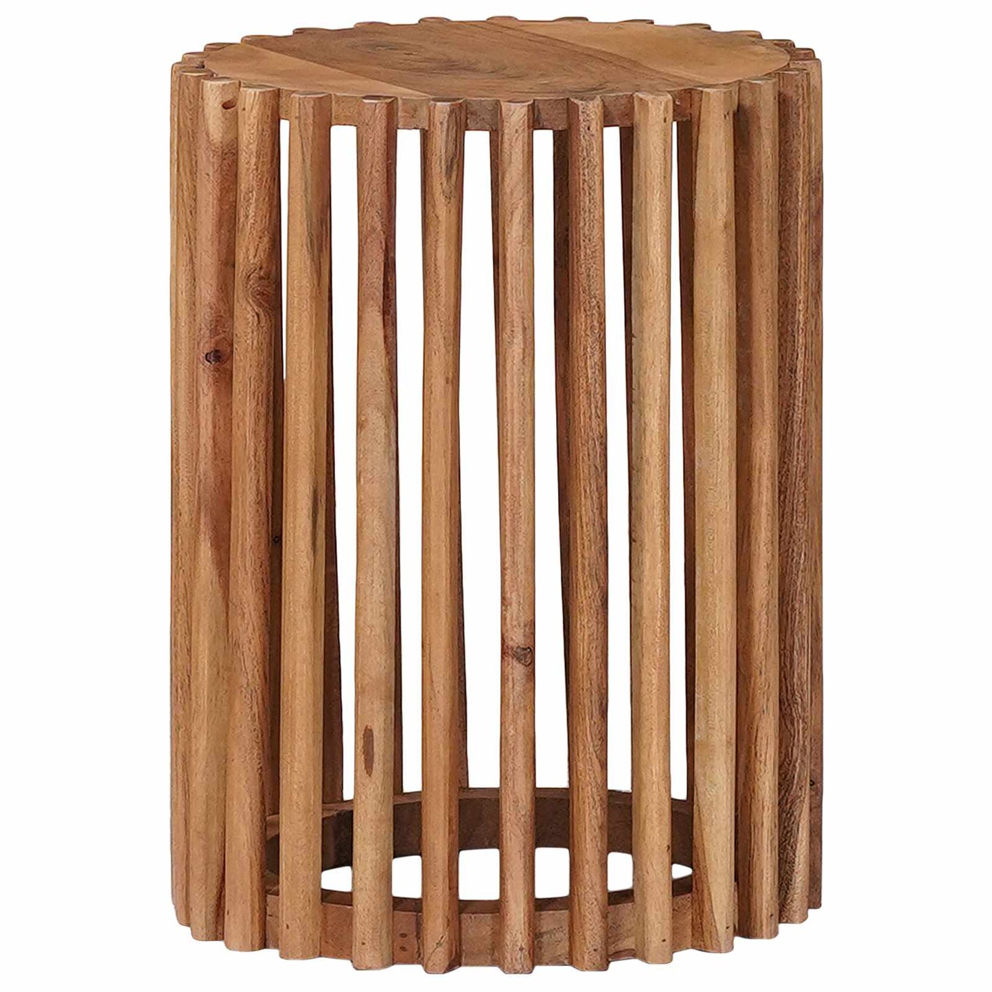 Kézműves Oldaltámasz Készlet 2 pcs Tökéletes Tömör Teak Barna