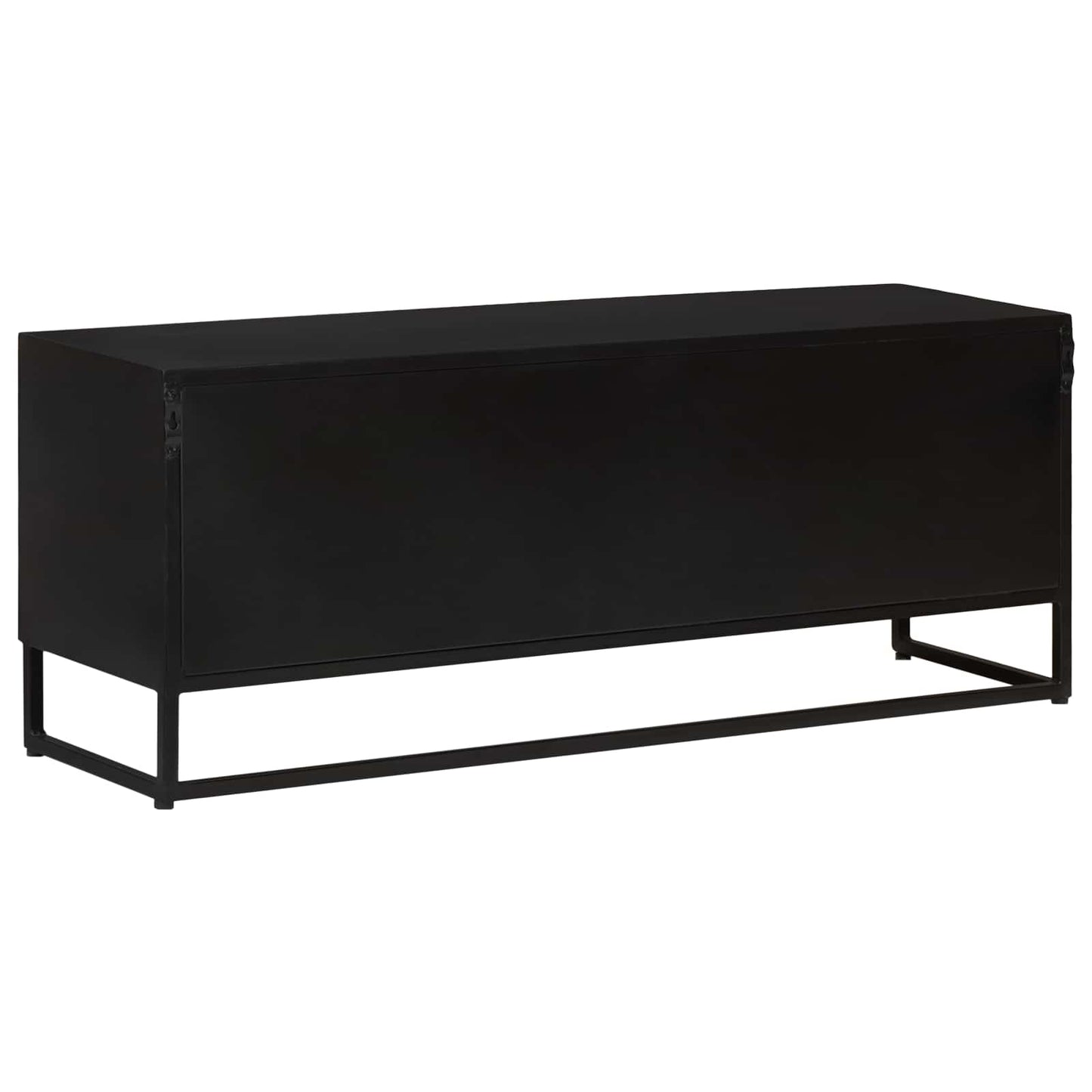 TV szekrény 105 x 30 x 40 cm Tömör Reclaim Fa és Mérnöki Fa