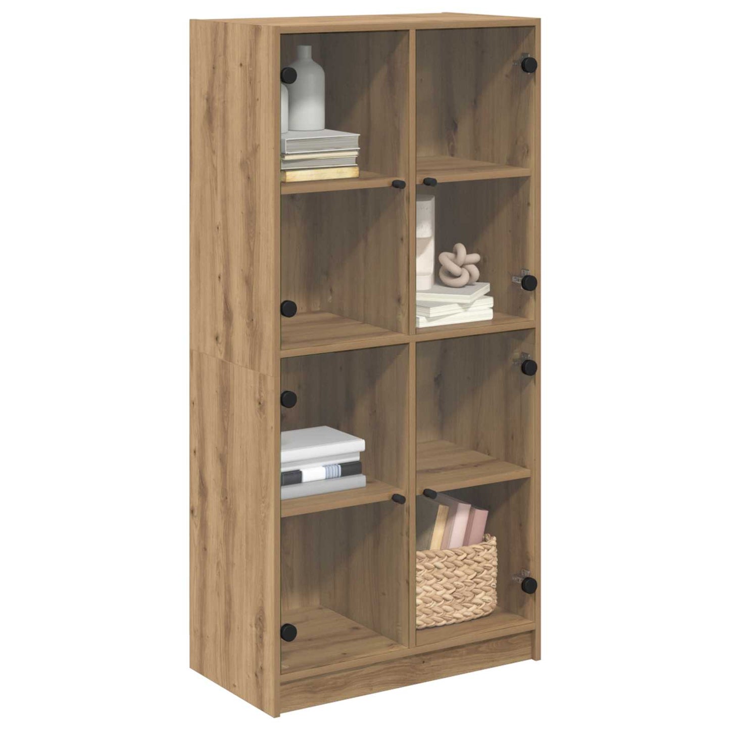 Magasfiú Artisan tölgy 68 x 37 x 142 cm Szerelt Fa