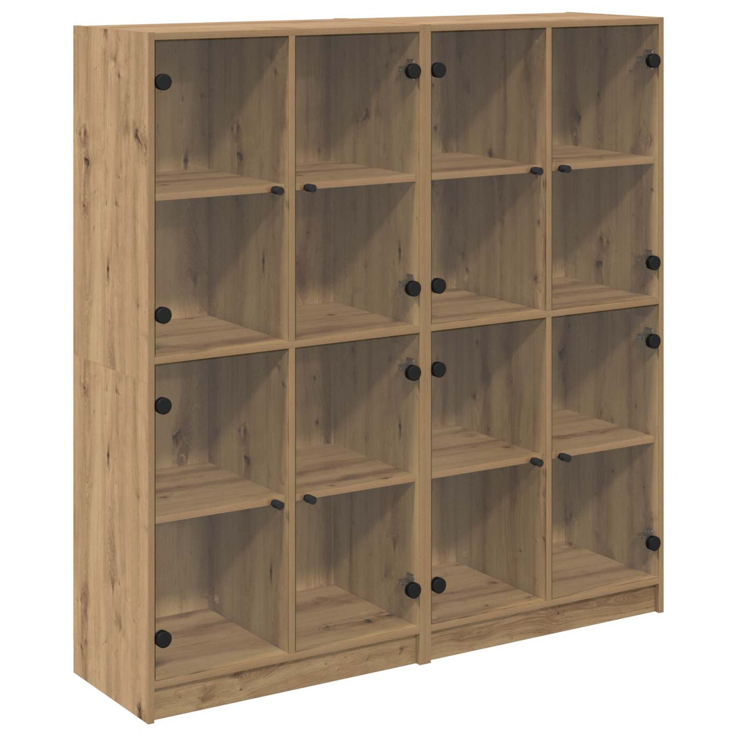Magasfiú 2 db Artisan tölgy 68 x 37 x 142 cm Szerelt Fa
