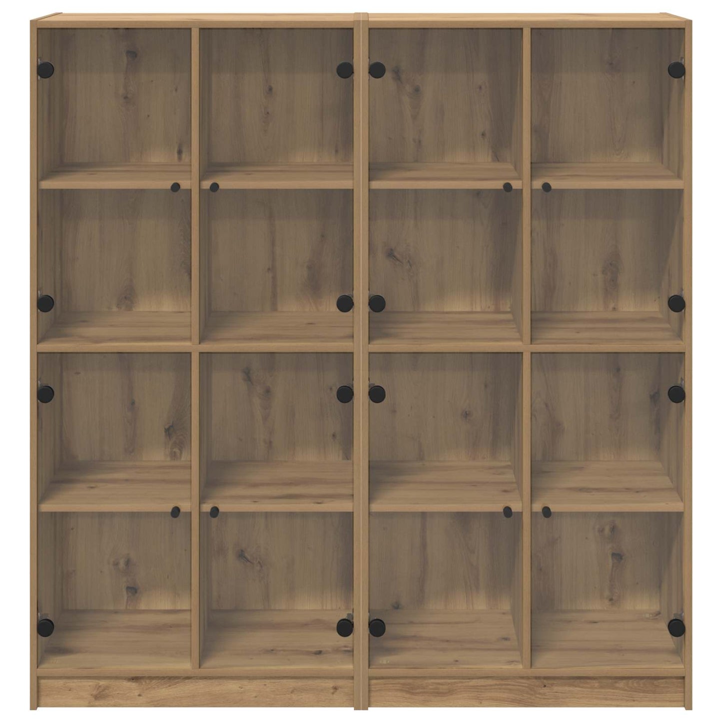 Magasfiú 2 db Artisan tölgy 68 x 37 x 142 cm Szerelt Fa