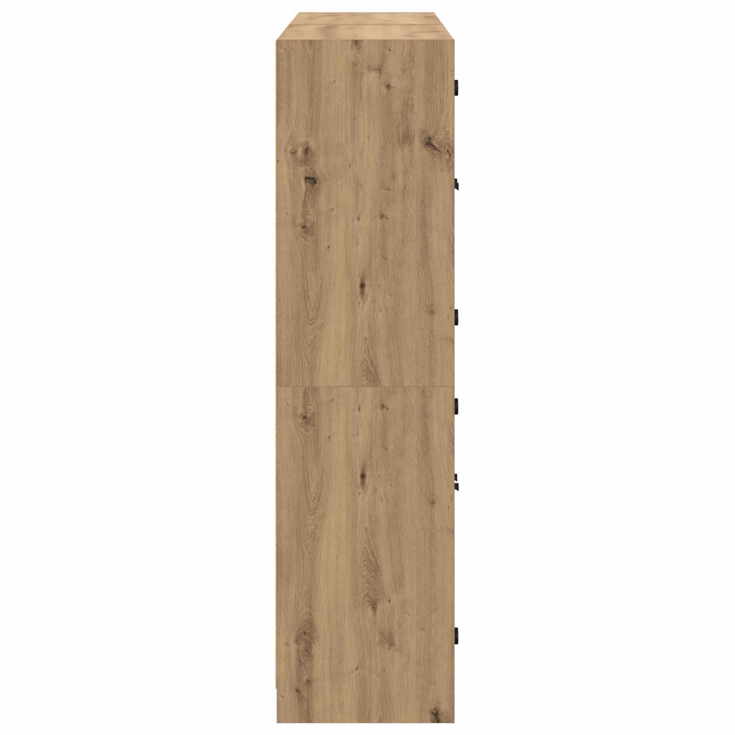 Magasfiú 2 db Artisan tölgy 68 x 37 x 142 cm Szerelt Fa