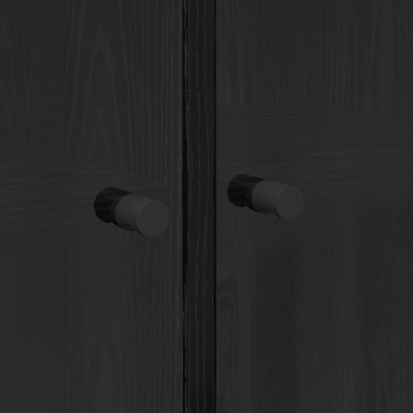 Magasfiú 2 db Fekete tölgy 68 x 37 x 142 cm Szerelt Fa