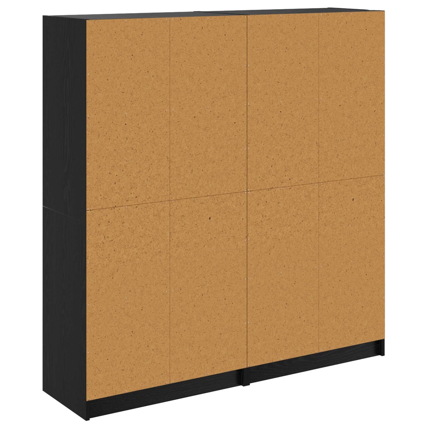 Magasfiú 2 db Fekete tölgy 68 x 37 x 142 cm Szerelt Fa